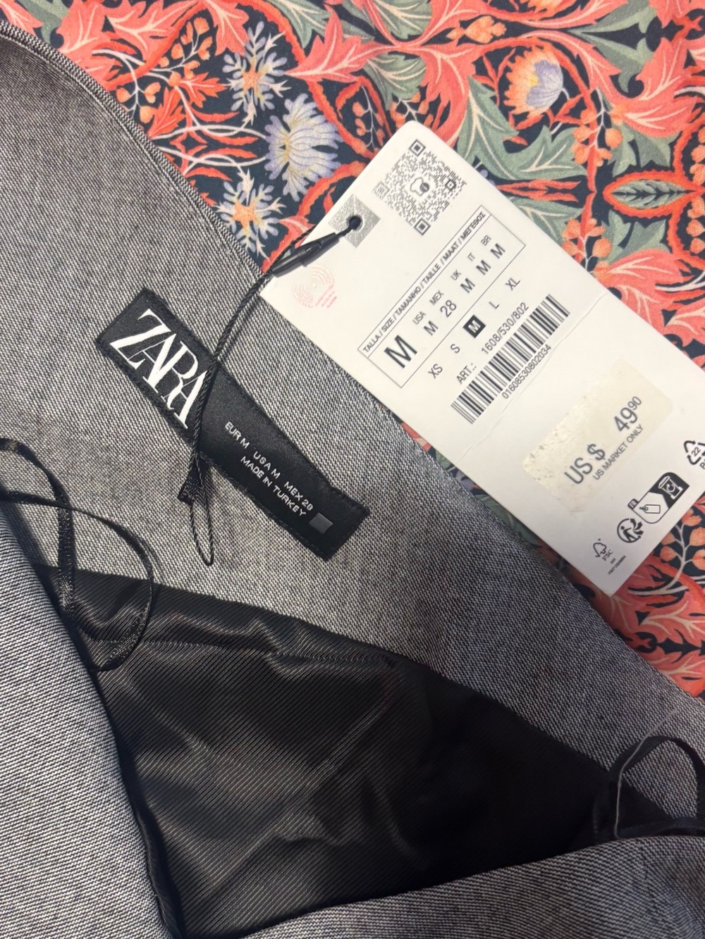 NWT Zara Off The Shoulder Top - Picture 2 of 2